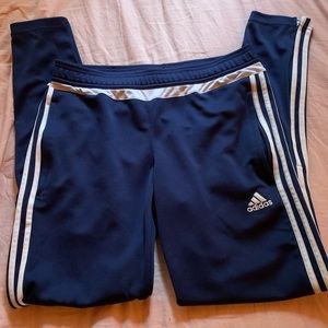 Adidas navy joggers